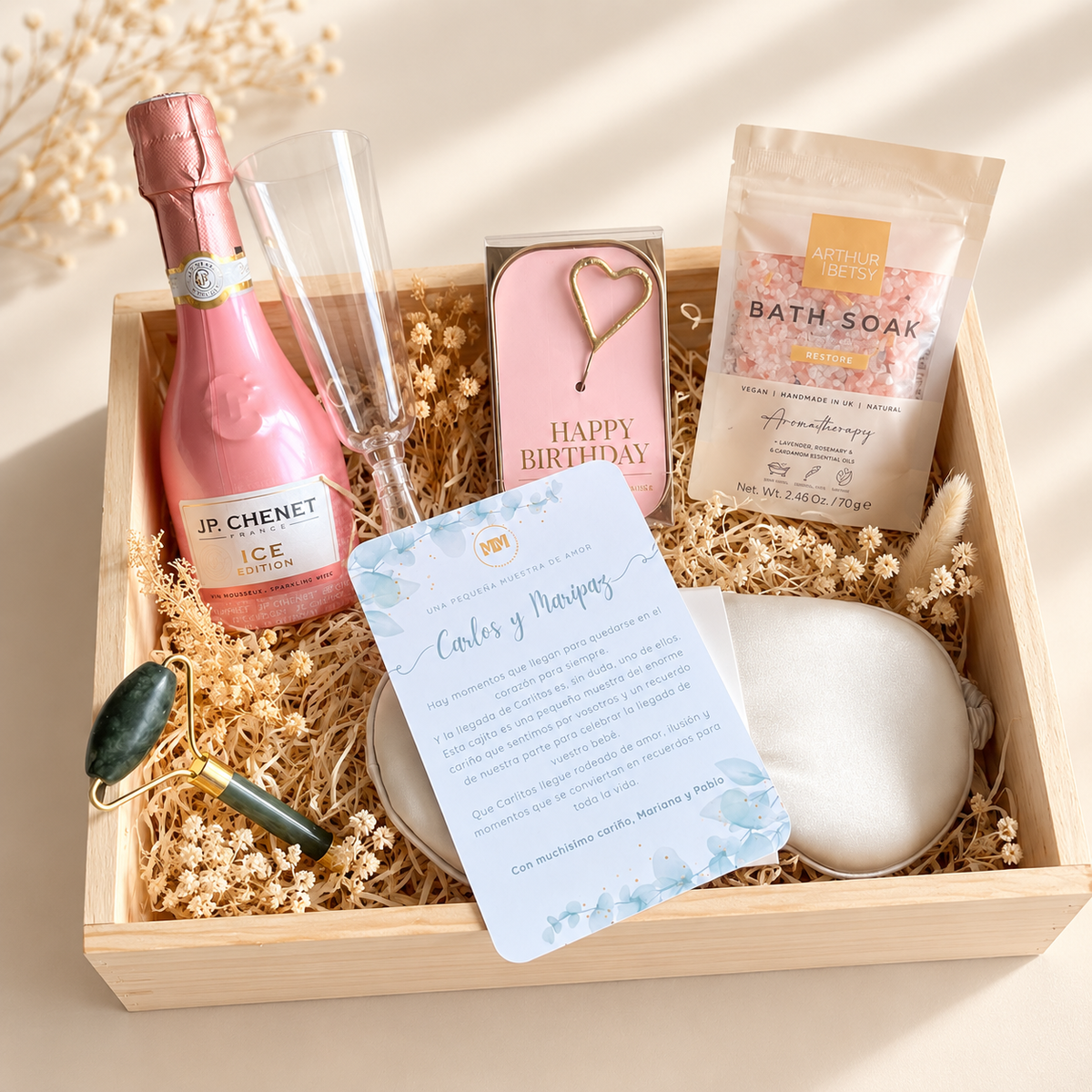 Caja Regalo Cumpleaños Mujer · Brindis & Relax