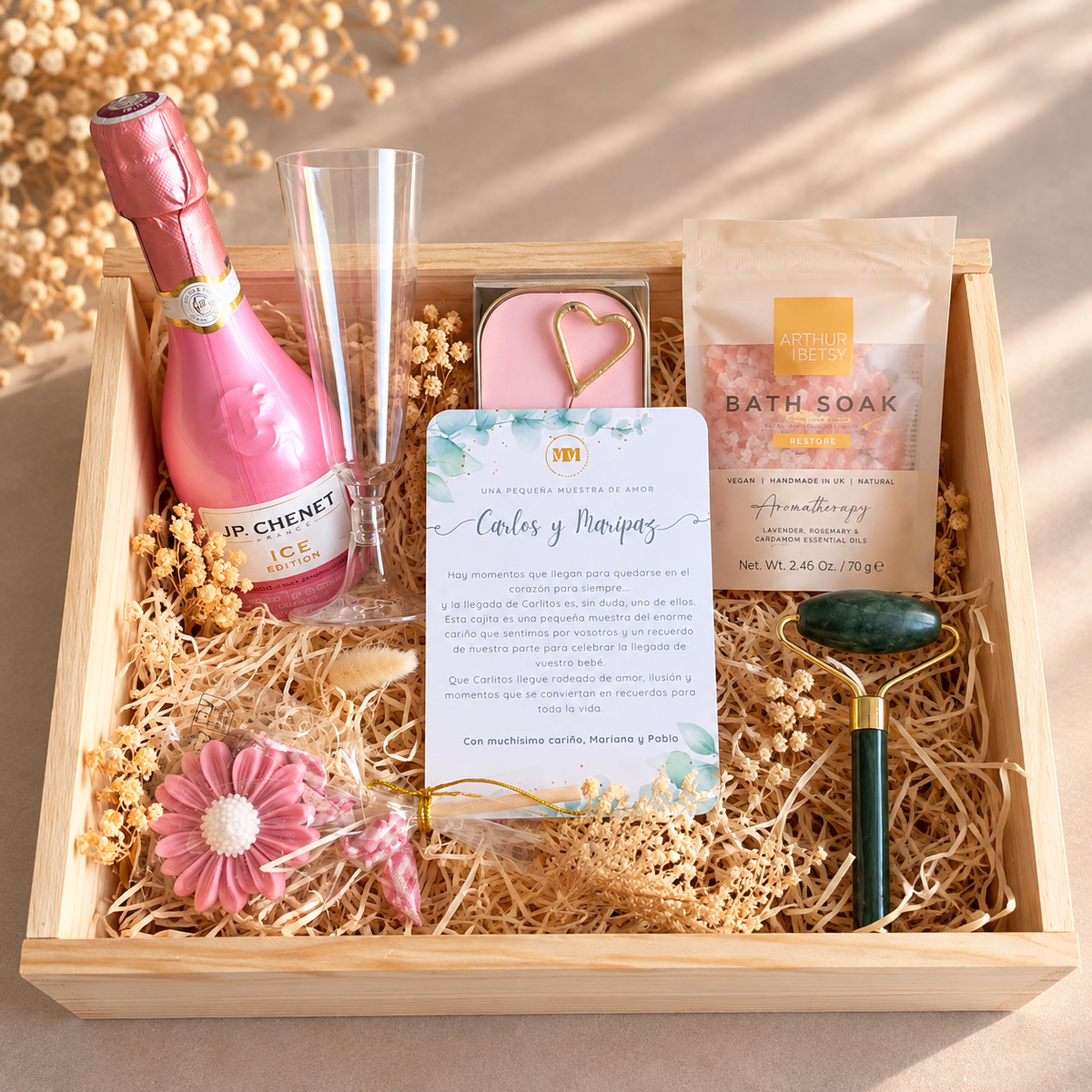 Caja Regalo Cumpleaños Mujer · Brindis & Bienestar
