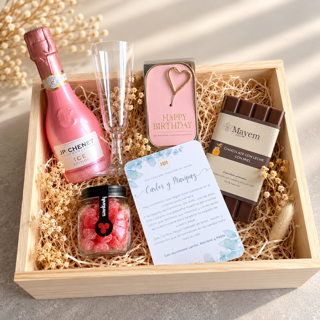 Caja Regalo Cumpleaños Mujer · Brindis & Capricho