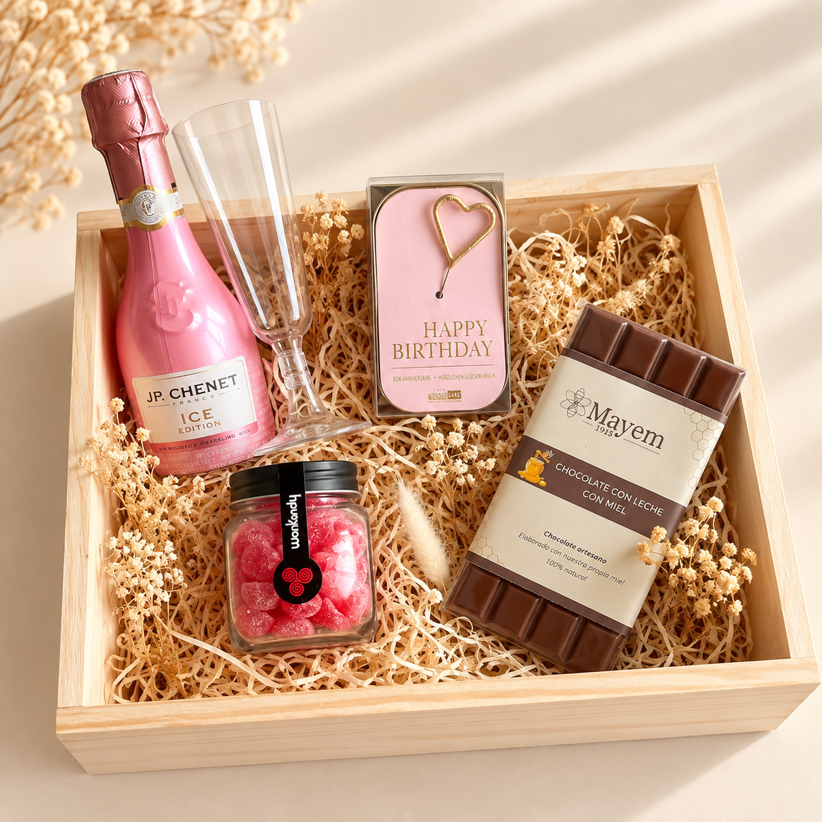 Caja Regalo Cumpleaños Mujer · Brindis & Capricho