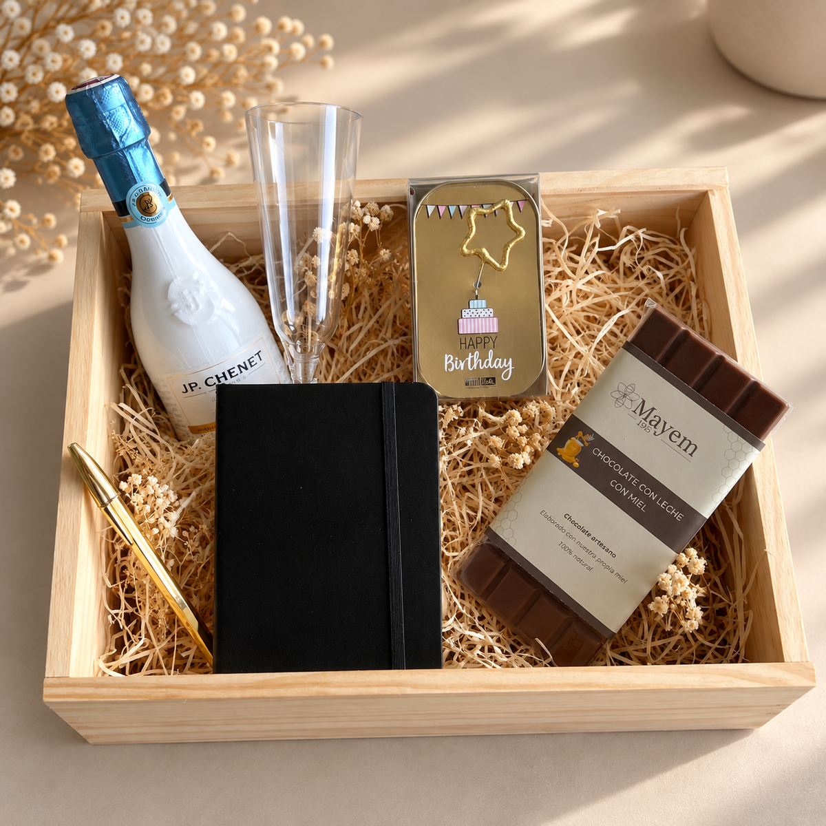 Caja Regalo Cumpleaños Hombre · Brindis & Oficina