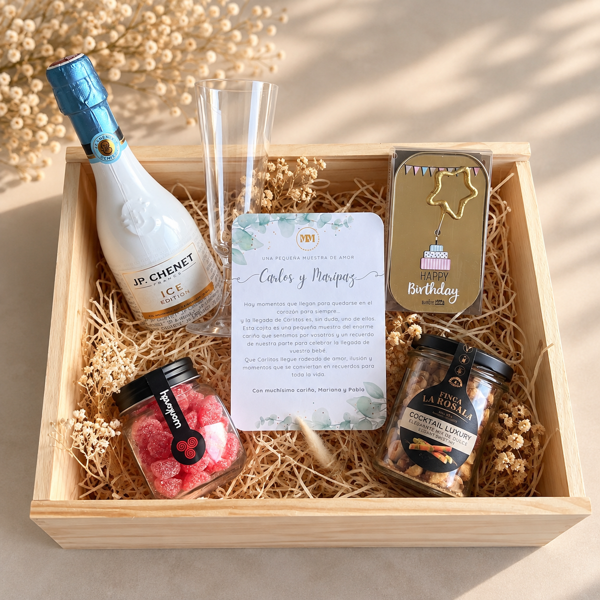 Caja Regalo Cumpleaños Hombre · Brindis & Detalle